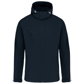 softshell jacket afneembare kap K413 Kleur NAVY