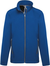 2-layer softshell jacket K424 Kleur light royal blue