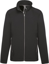 2-layer softshell jacket K424 Kleur TITANIUM