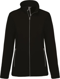 2-layer softshell jacket K425 Kleur BLACK