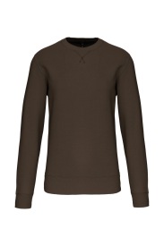 Crew neck sweatshirt K442 360 gr Kleur DARK KHAKI