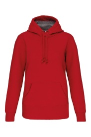 Hooded sweatshirt K443 360 gr  Kleur RED