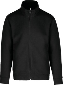 Sweater Full zip jacket K472 Kleur BLACK