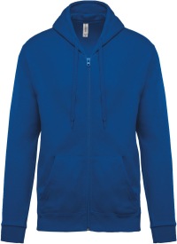 Full zip hooded sweatshirt K479 280 gr Kleur light royal blue
