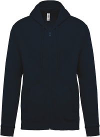 Full zip hooded sweatshirt K479 280 gr Kleur NAVY