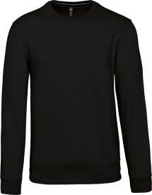 Crew neck sweatshirt K488 Kleur BLACK