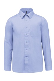 Jofrey > Men's Long-sleeved shirt K545 Kleur BRIGHT SKY