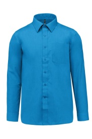 Jofrey > Men's Long-sleeved shirt K545 Kleur TURQUOISE