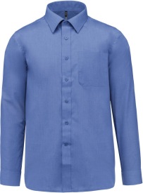 Jofrey > Men's Long-sleeved shirt K545 Kleur COBALT BLUE