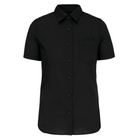 Judith > Ladies' short-sleeved shirt K548 Kleur BLACK