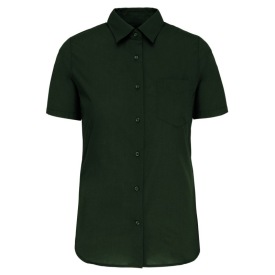 Judith > Ladies' short-sleeved shirt K548 Kleur FOREST GREEN