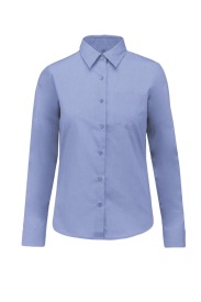 Jessica > Ladies' long-sleeved shirt K549 Kleur BRIGHT SKY
