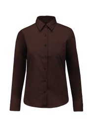 Jessica > Ladies' long-sleeved shirt K549 Kleur BROWN