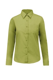 Jessica > Ladies' long-sleeved shirt K549 Kleur LIME
