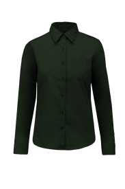 Jessica > Ladies' long-sleeved shirt K549 Kleur FOREST GREEN