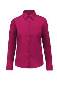 Jessica > Ladies' long-sleeved shirt K549 Kleur FUCHSIA