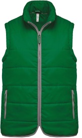 Quilted bodywarmer K6116 Kleur KELLY GREEN