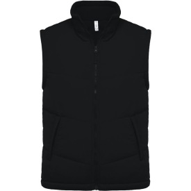bodywarmer fleece gevoerd K6118 Kleur BLACK