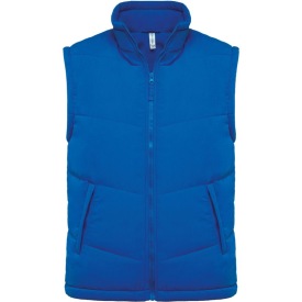 bodywarmer fleece gevoerd K6118 Kleur light royal blue