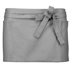 Voorbindschort COTTON SHORT APRON K886 Kleur LIGHT GREY