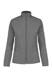 Maureen > full zip microfleece jacket K907 Kleur CONVOY GREY