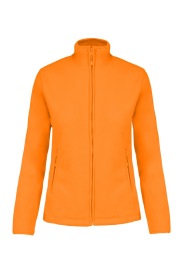 Maureen > full zip microfleece jacket K907 Kleur FLUORESCENT ORANGE