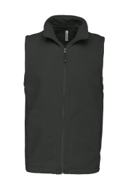 Bodywarmer Luca > microfleece gilet K913 Kleur DARK GREY