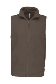 Bodywarmer Luca > microfleece gilet K913 Kleur OLIVE GREEN