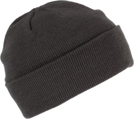 Beanie Kleur DARK GREY