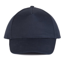 Cotton cap - 5 panels Kleur NAVY