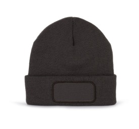 Muts met patch en Thinsulate-voering Kleur DARK GREY