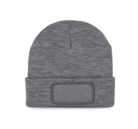 Muts met patch en Thinsulate-voering Kleur OXFORD GREY