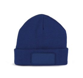 Muts met patch en Thinsulate-voering Kleur ROYAL BLUE