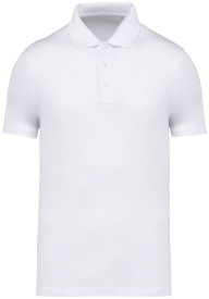Herenpolo - 155 gr/m2 Kleur WHITE