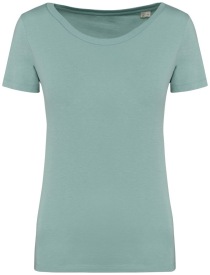 Dames T-shirt - 155 gr/m2 Kleur JADE GREEN
