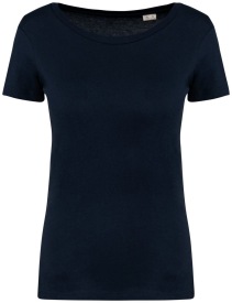 Dames T-shirt - 155 gr/m2 Kleur NAVY BLUE