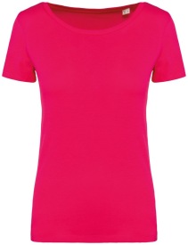 Dames T-shirt - 155 gr/m2 Kleur RASPBERRY
