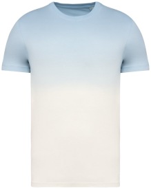 Uniseks  Dip Dye T-shirt - 180 gr/m2 Kleur AQUAMARINE