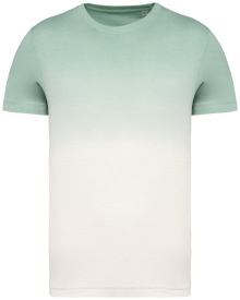Uniseks  Dip Dye T-shirt - 180 gr/m2 Kleur JADE GREEN