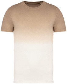 Uniseks  Dip Dye T-shirt - 180 gr/m2 Kleur SAND