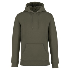 Uniseks sweater met capuchon - 350 gr/m2 Kleur KHAKI