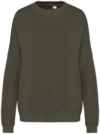 Uniseks oversized Terry280 Sweater - 280 gr/m2 Kleur KHAKI
