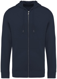 Heren sweater met capuchon en rits - 260 gr/m2 Kleur NAVY BLUE