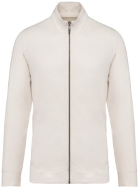 Jasje met opstaande kraag  - 260 gr/m2 Kleur IVORY