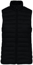 Lichte, gerecycleerde dames bodywarmer Kleur BLACK