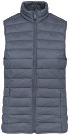 Lichte, gerecycleerde dames bodywarmer Kleur GREY