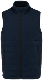 Heren bodywarmer van tricot Kleur NAVY BLUE