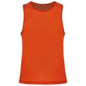 multi-sports light mesh bib PA043 Kleur ORANGE