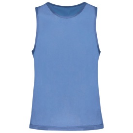 multi-sports light mesh bib PA043 Kleur SKY BLUE
