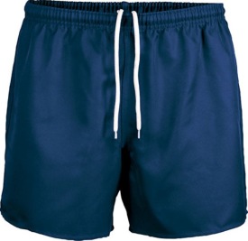 Kinder-rugbyshorts PA137 Kleur DARK ROYALBLUE:#